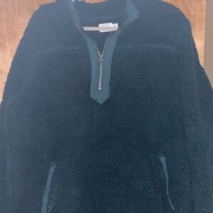 Green Fleece Pullover